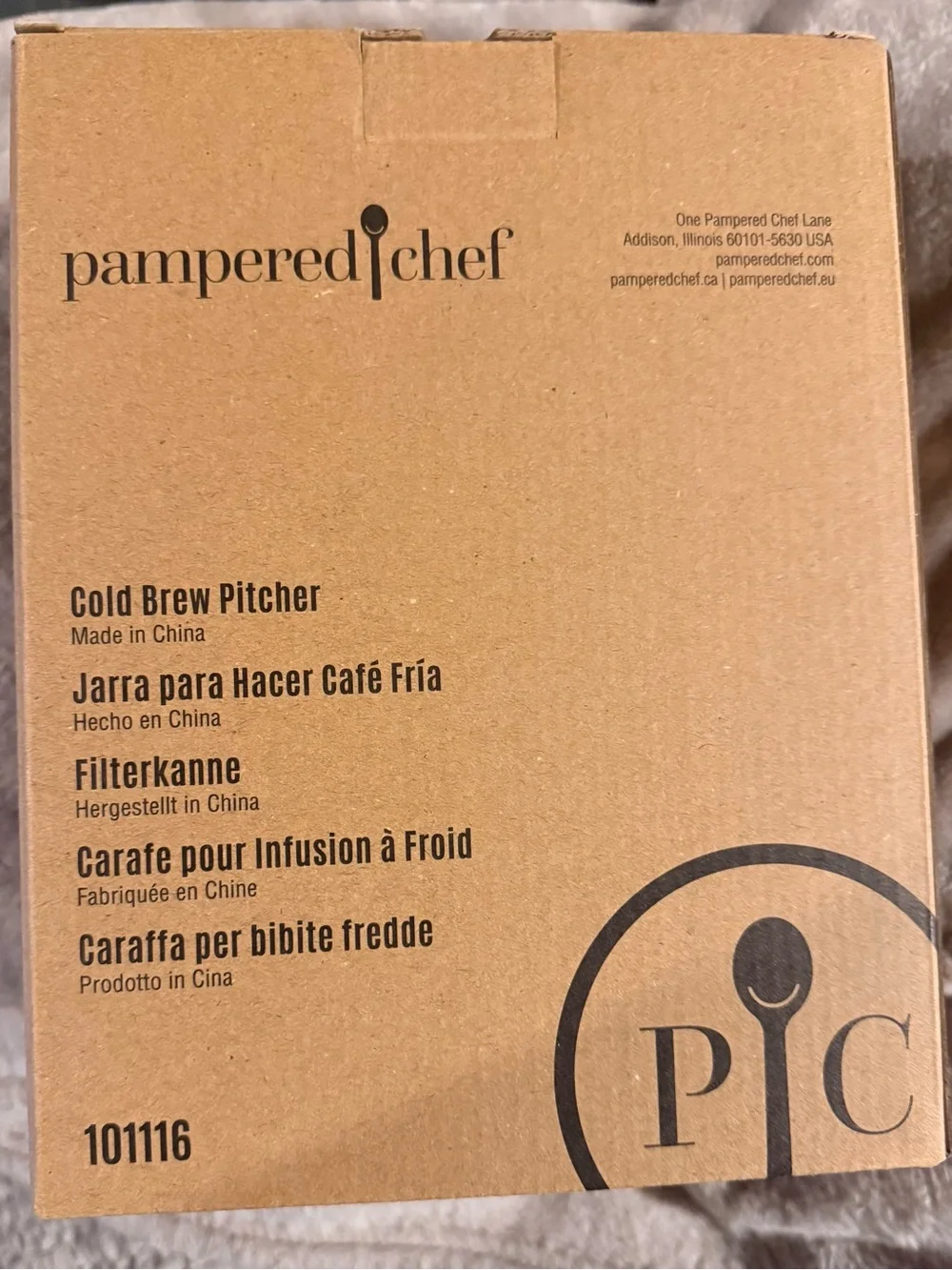 Pampered Chef cold brew